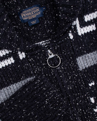 Pendleton Original Westerley Lambswool Sweater - Black Donegal | Pendleton Sweaters & Knitwear | JEANSTORE