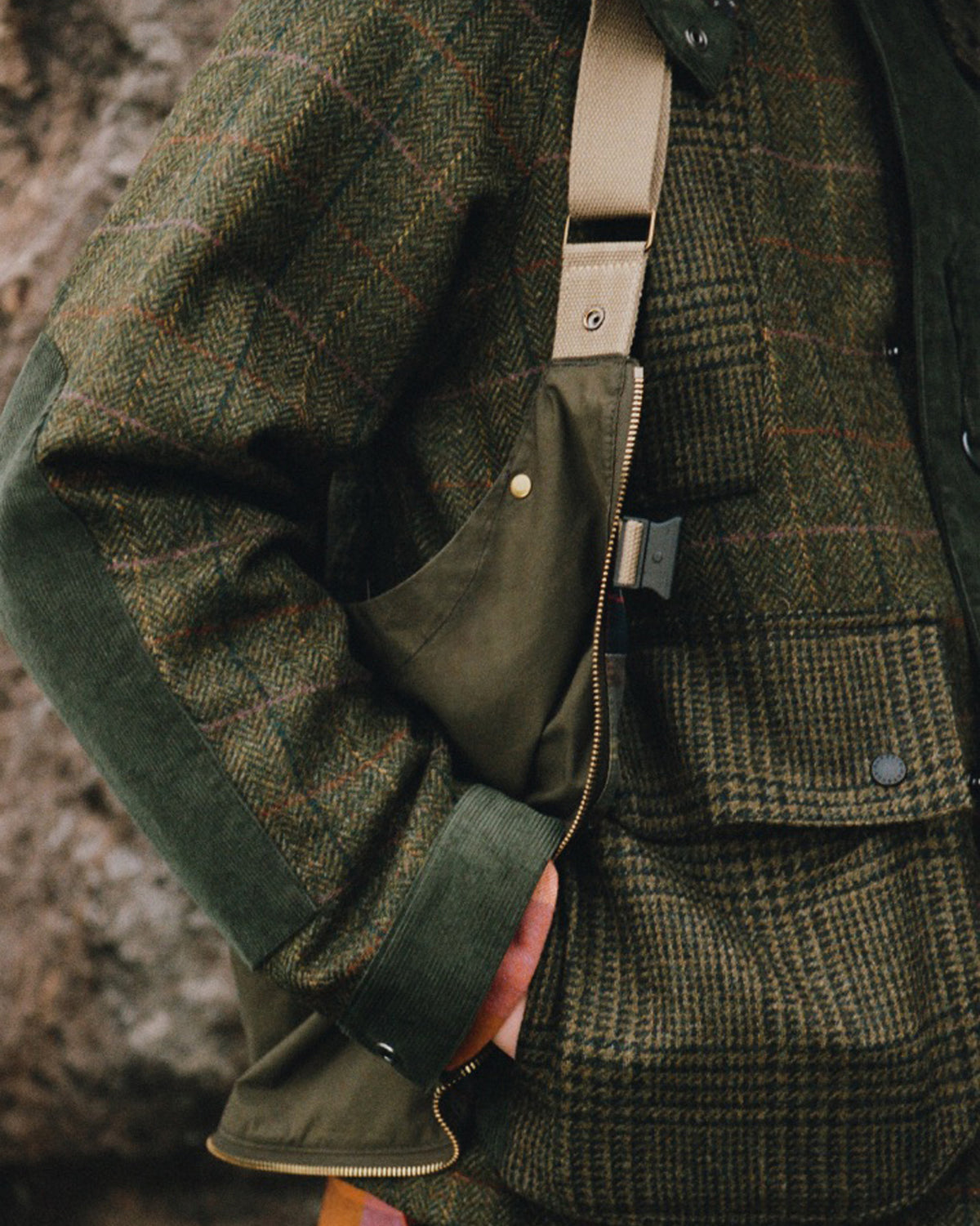 Barbour x Norbit Bag Vest - Khaki Brown