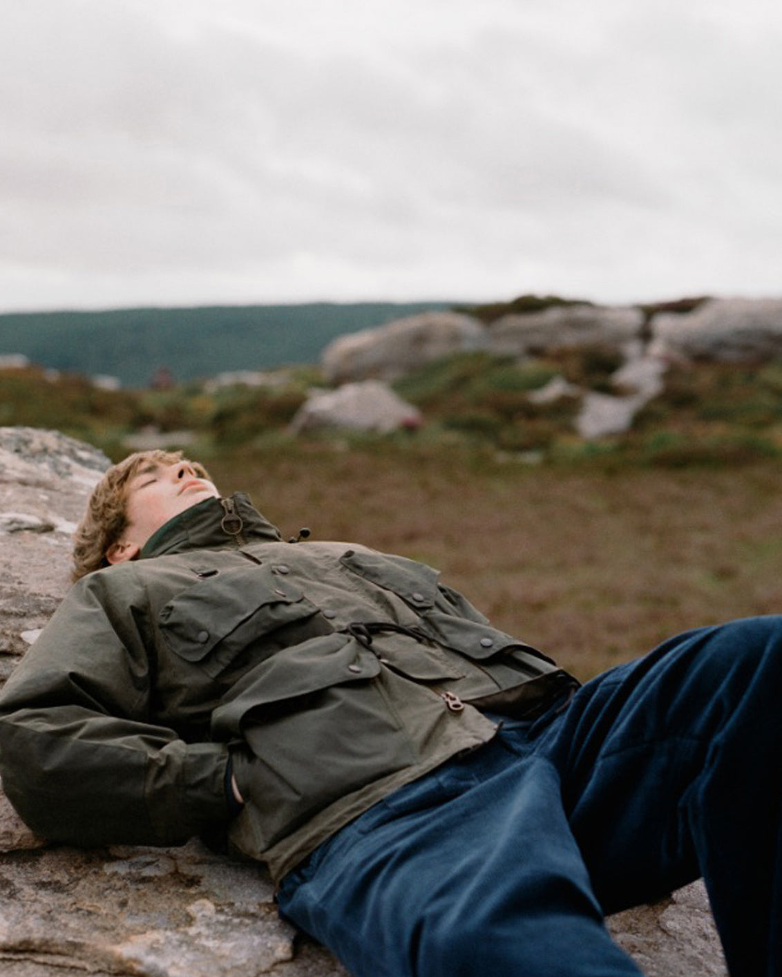 Barbour x Norbit Ripstop Waxed Jacket - Archive Olive