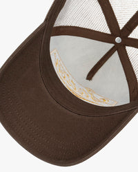 Stetson American Heritage Trucker Cap - Brown / White | Stetson Hats | JEANSTORE