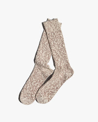 Anonymous Ism Lightweight Slub Crew Socks - Khaki
