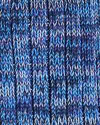 Anonymous Ism 5 Colour Mix Crew Socks - Navy