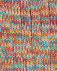 Anonymous Ism 5 Colour Mix Crew Socks - Red