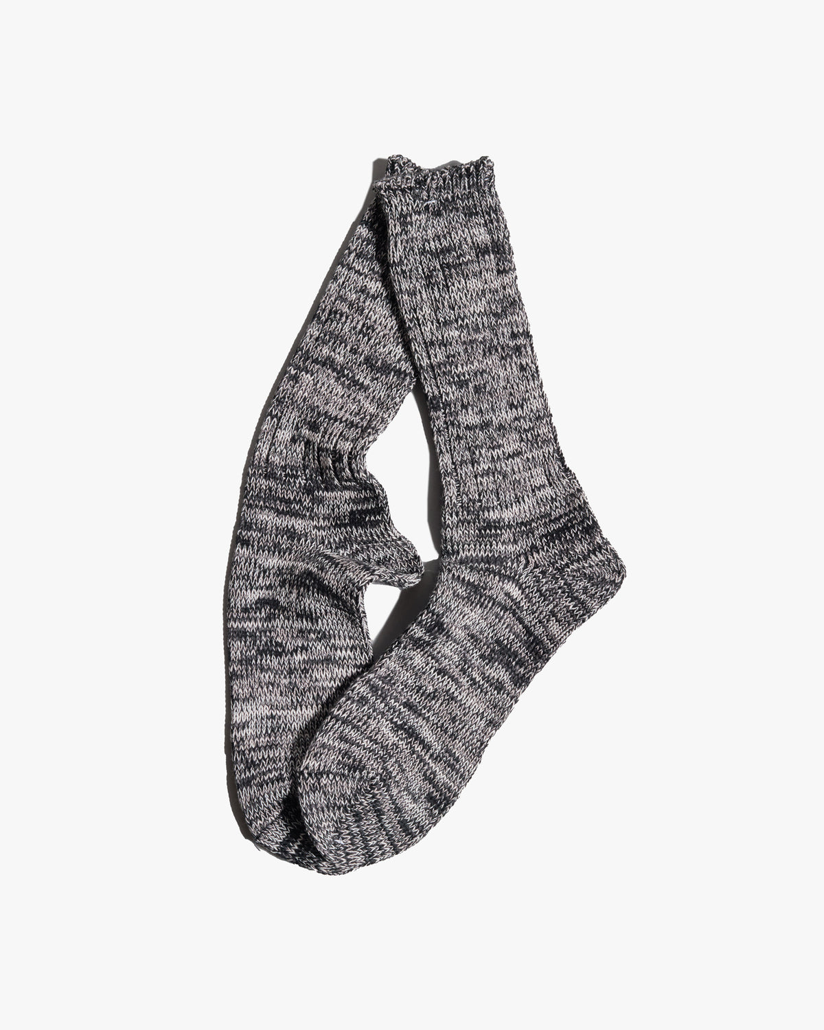Anonymous Ism 5 Colour Mix Crew Socks - Black