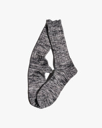 Anonymous Ism 5 Colour Mix Crew Socks - Black