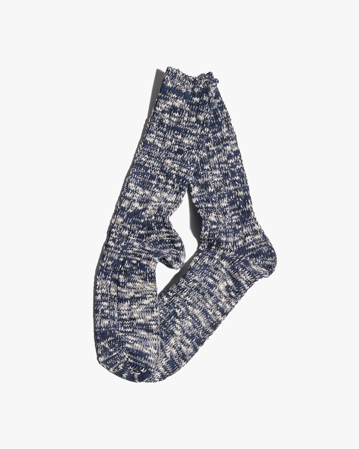 Anonymous Ism Classic Slub Crew Socks - Navy
