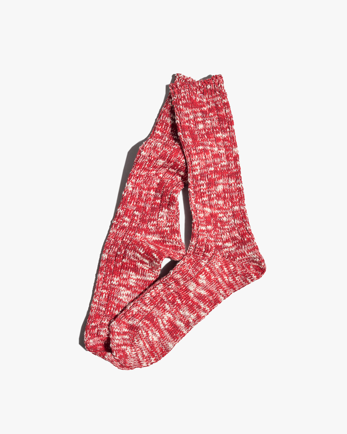 Anonymous Ism Classic Slub Crew Socks - Red