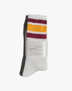 Anonymous Ism 3 Line Crew Socks - Yellow