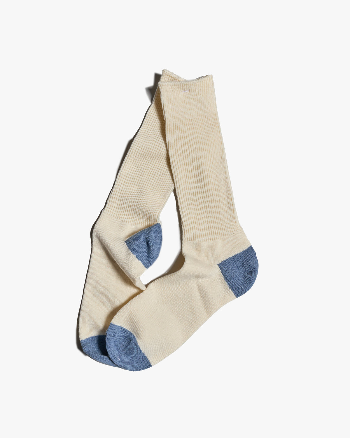 Anonymous Ism American Rib 3-Pack Crew Socks - Indigo | Anonymous Ism Socks | JEANSTORE