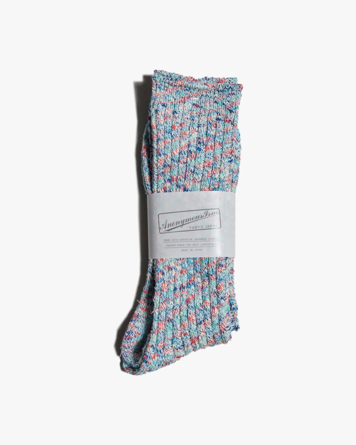 Anonymous Ism Homespun Art Yarn Crew Socks - Multi | Anonymous Ism Socks | JEANSTORE
