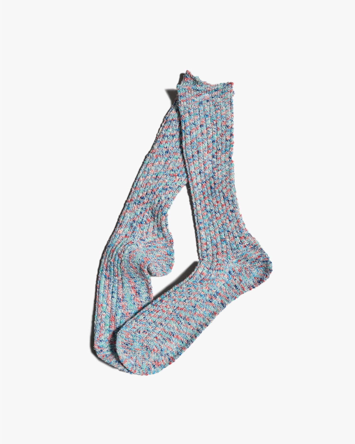 Anonymous Ism Homespun Art Yarn Crew Socks - Multi | Anonymous Ism Socks | JEANSTORE
