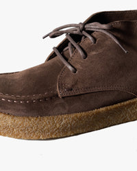 Astorflex Aliflex Moc Toe Desert Boots - Dark Chestnut