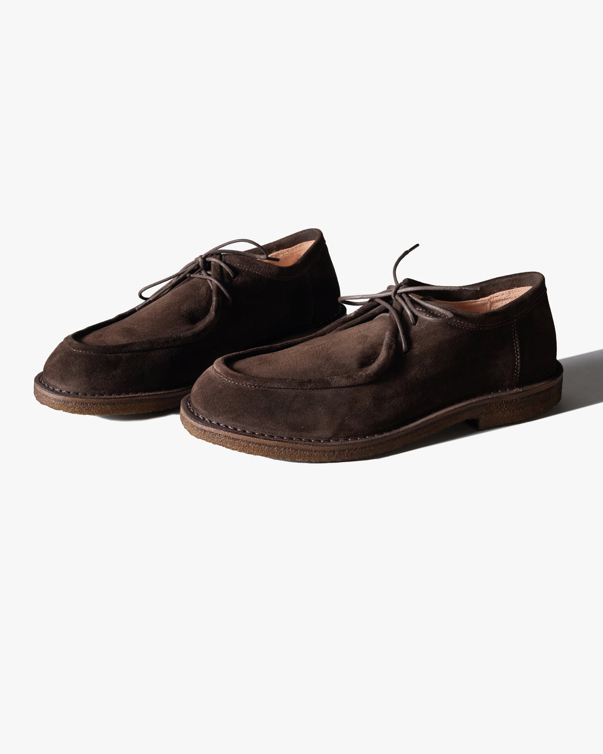 Astorflex Artflex Moc Toe Shoes - Dark Chestnut