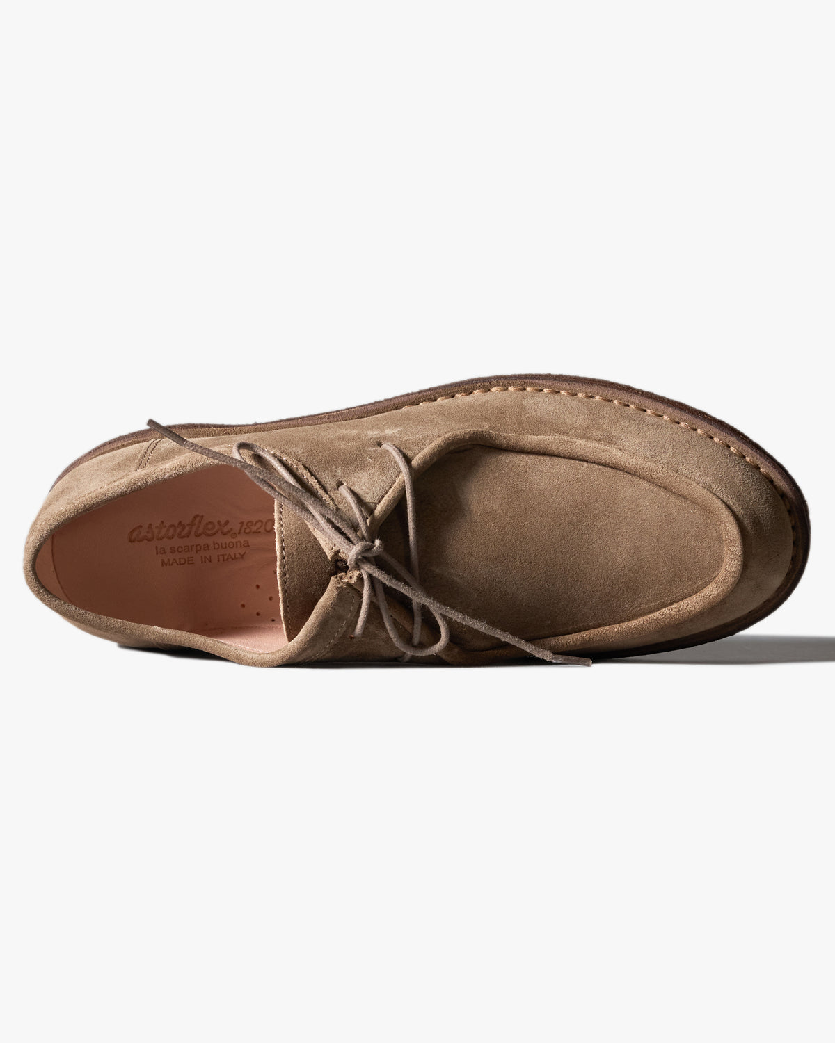 Astorflex Artflex Moc Toe Shoes - Taupe