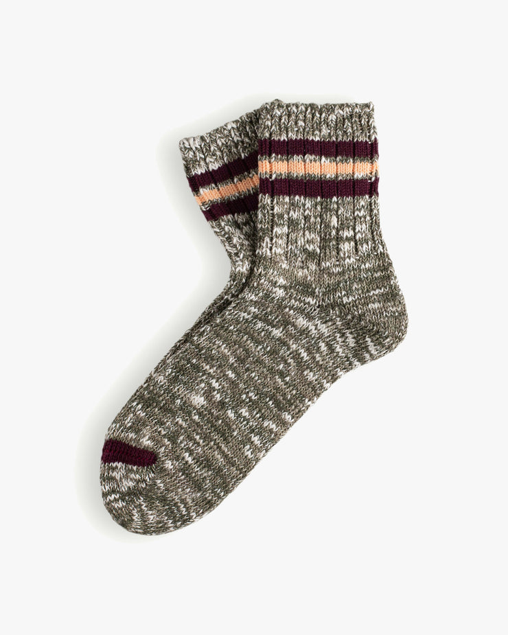 Thunders Love Athletic Collection Socks - Olive Green