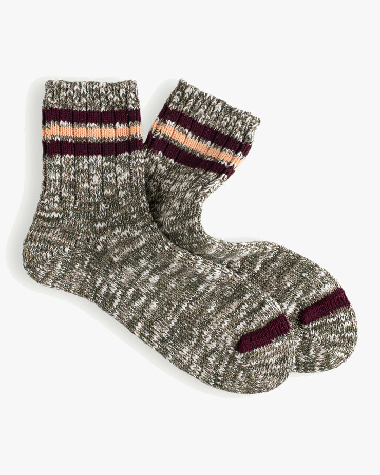 Thunders Love Athletic Collection Socks - Olive Green