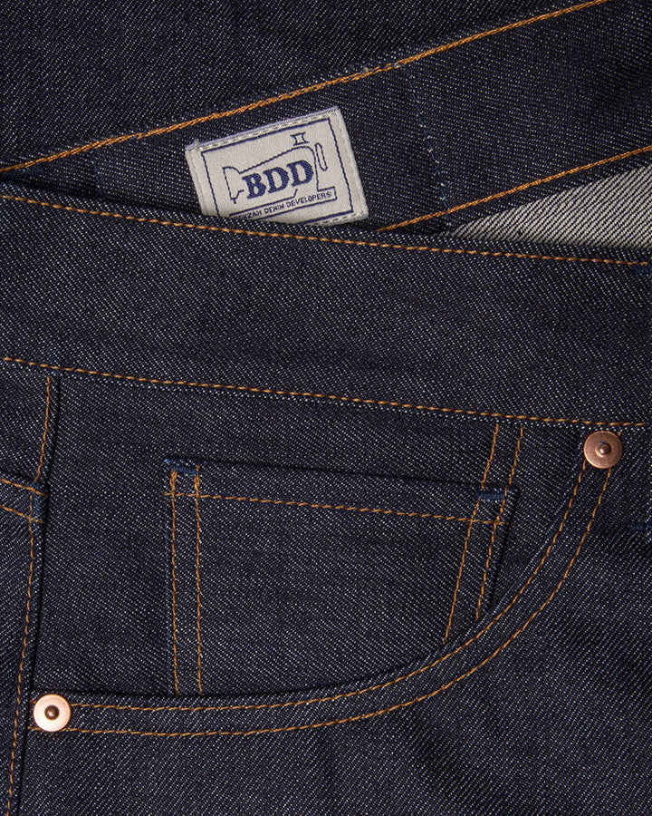 Benzak Denim Developers B-01 Slim Mens Jeans - Special #2 15oz Vintage Indigo Selvedge | Benzak Denim Developers Jeans | JEANSTORE