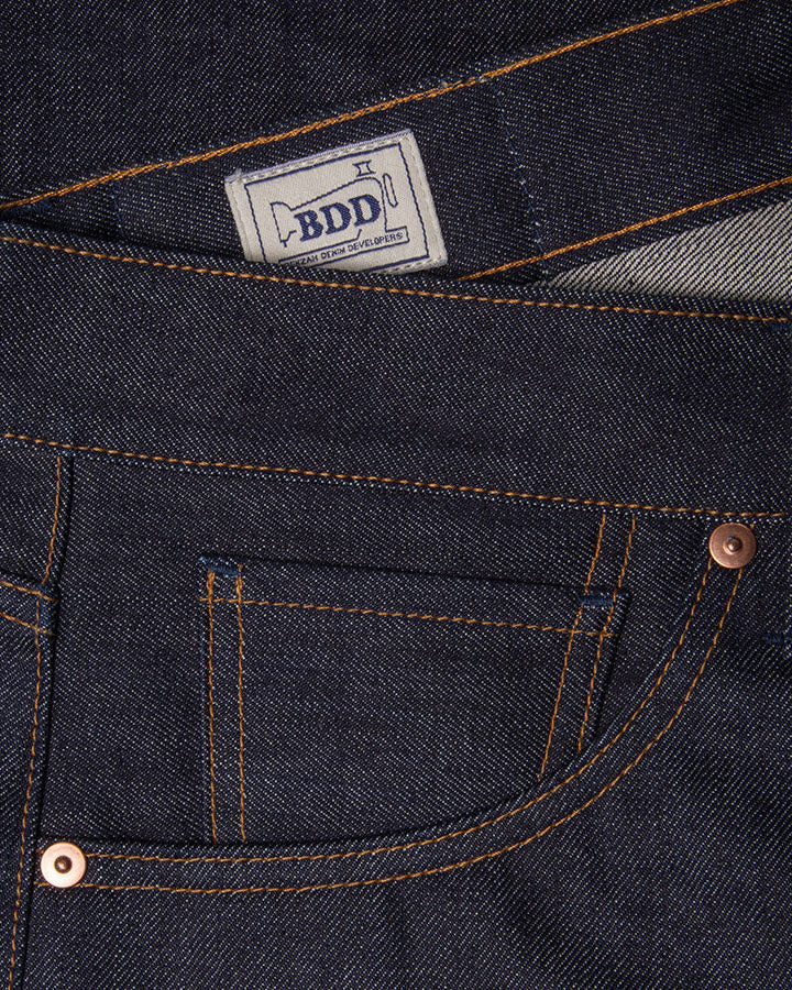 Benzak Denim Developers B-01 Slim Mens Jeans - Special #2 15oz Vintage Indigo Selvedge