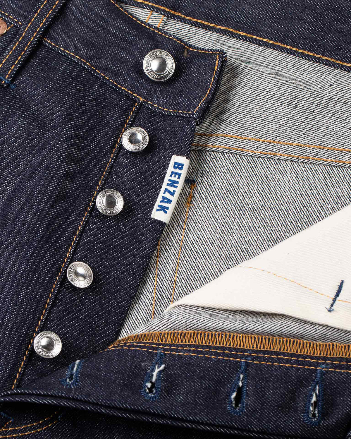 Benzak Denim Developers B-02 Regular Straight Mens Jeans - Special #2 15oz Vintage Indigo Selvedge | Benzak Denim Developers Jeans | JEANSTORE