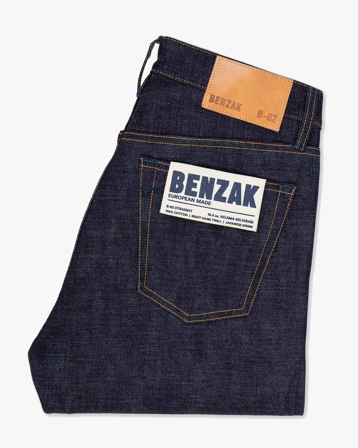 Benzak Denim Developers B-02 Regular Straight Mens Jeans - 15.5oz Kojima Selvedge | Benzak Denim Developers Jeans | JEANSTORE