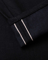 Benzak Denim Developers B-02 Regular Straight Mens Jeans - 13oz Black Slub Selvedge