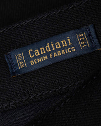 Benzak Denim Developers B-02 Regular Straight Mens Jeans - 13oz Black Slub Selvedge