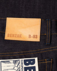 Benzak Denim Developers B-03 Regular Tapered Mens Jeans - 13oz Brown Cotton Selvedge