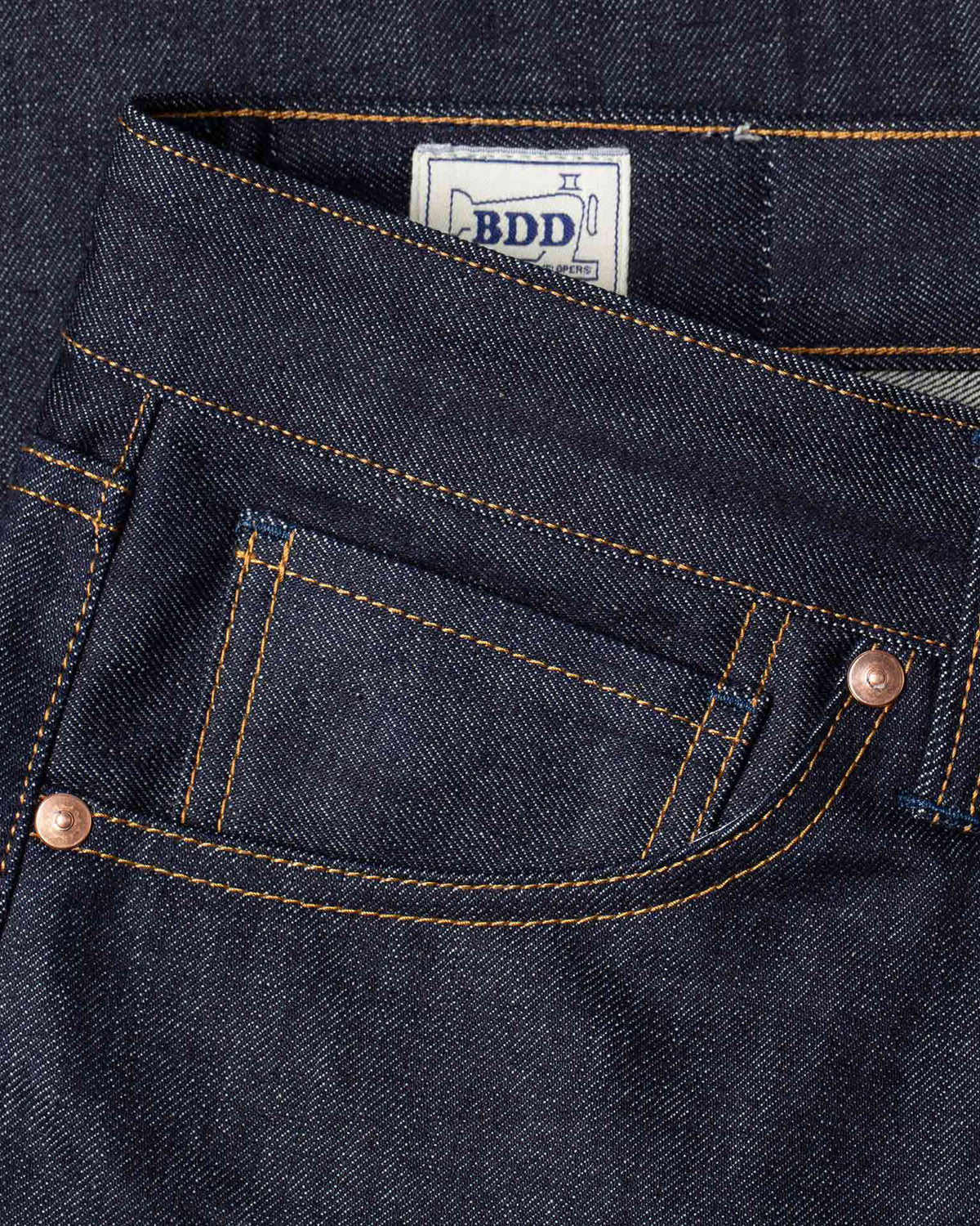 Benzak Denim Developers B-04 Relaxed Tapered Mens Jeans - Special #2 15oz Vintage Indigo Selvedge | Benzak Denim Developers Jeans | JEANSTORE