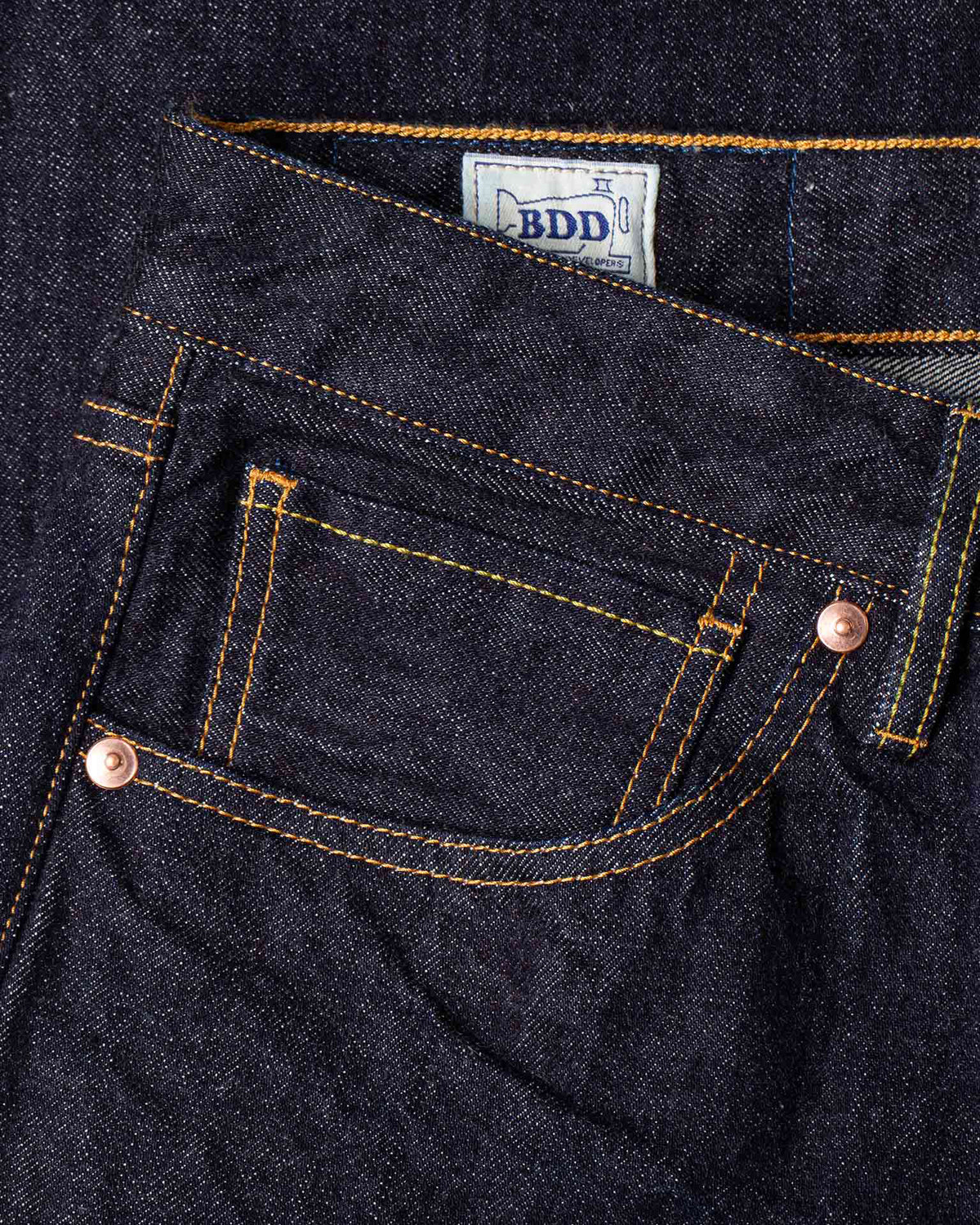 Benzak Denim Developers B-07 Relaxed Straight Mens Jeans - 14oz Forties Era Selvedge