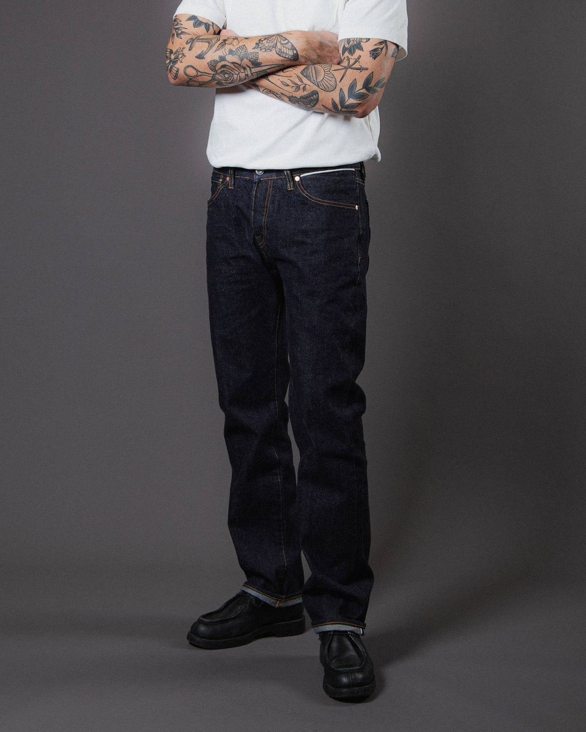 Benzak Denim Developers B-07 Relaxed Straight Mens Jeans - 14oz Forties Era Selvedge