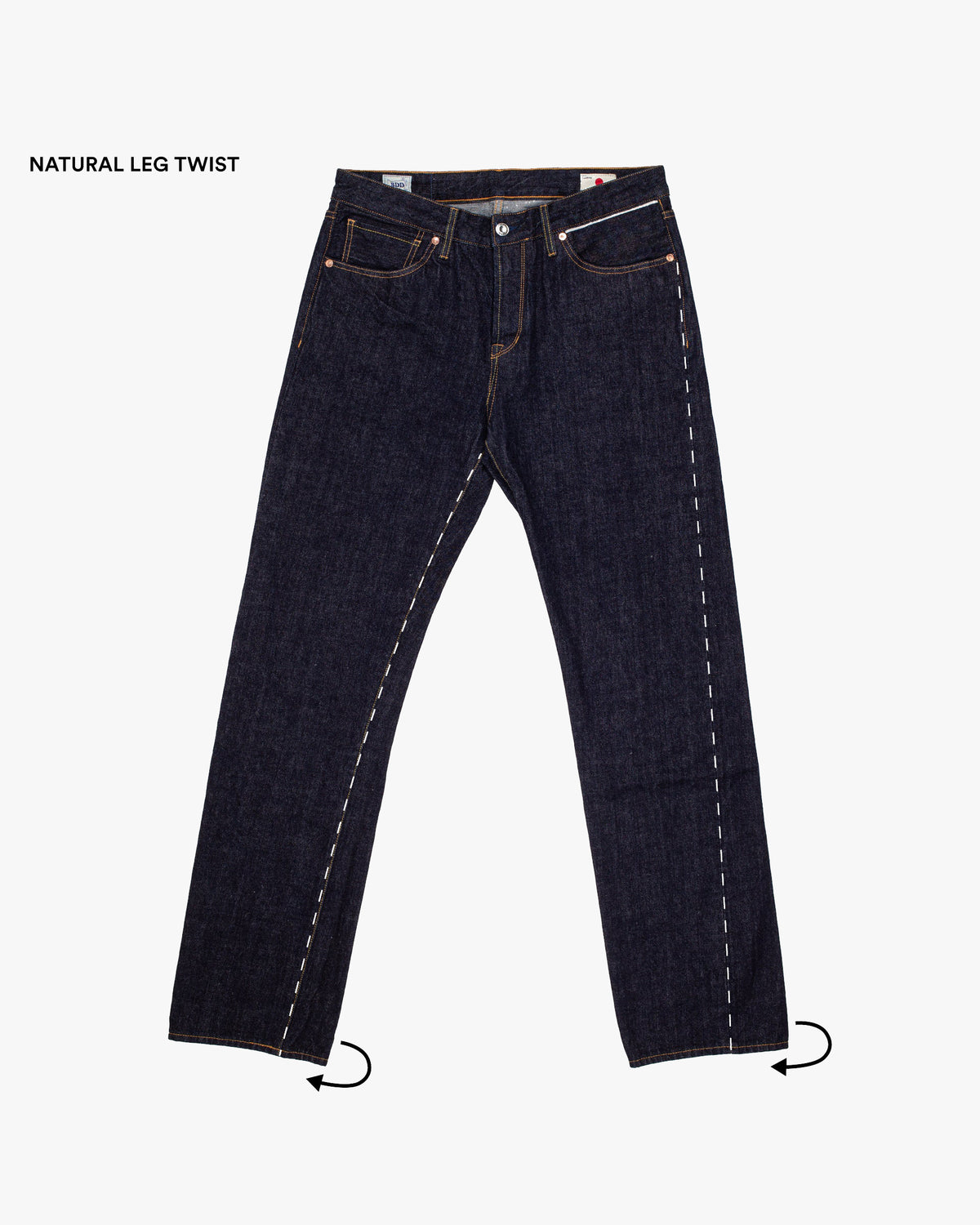 Benzak Denim Developers B-07 Relaxed Straight Mens Jeans - 14oz Forties Era Selvedge