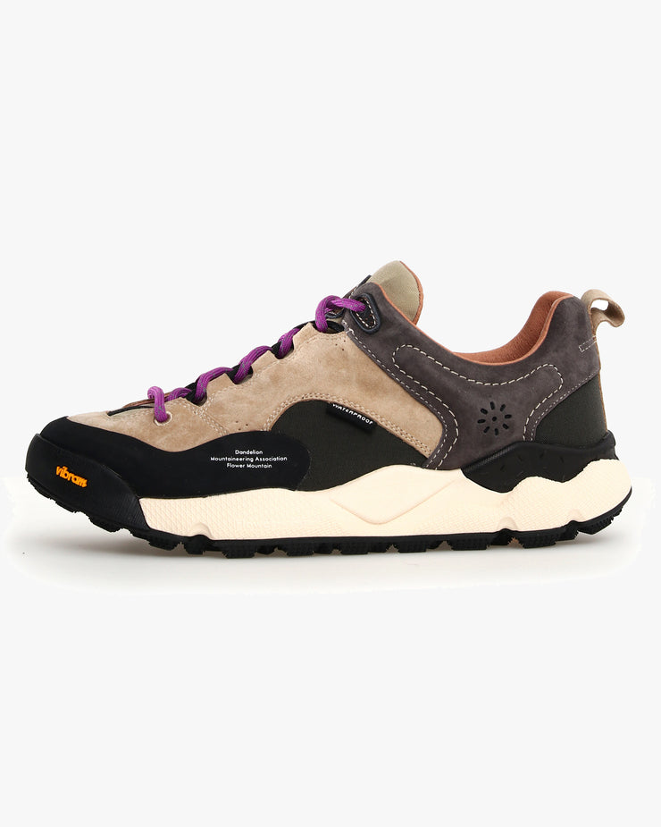 Flower Mountain Back Country Suede & Vintage Nylon - Grey / Anthracite