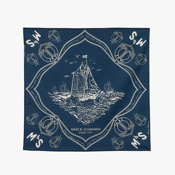 Merz b. Schwanen Good Basics Bandana - Ink Blue | Merz b. Schwanen Miscellaneous | JEANSTORE