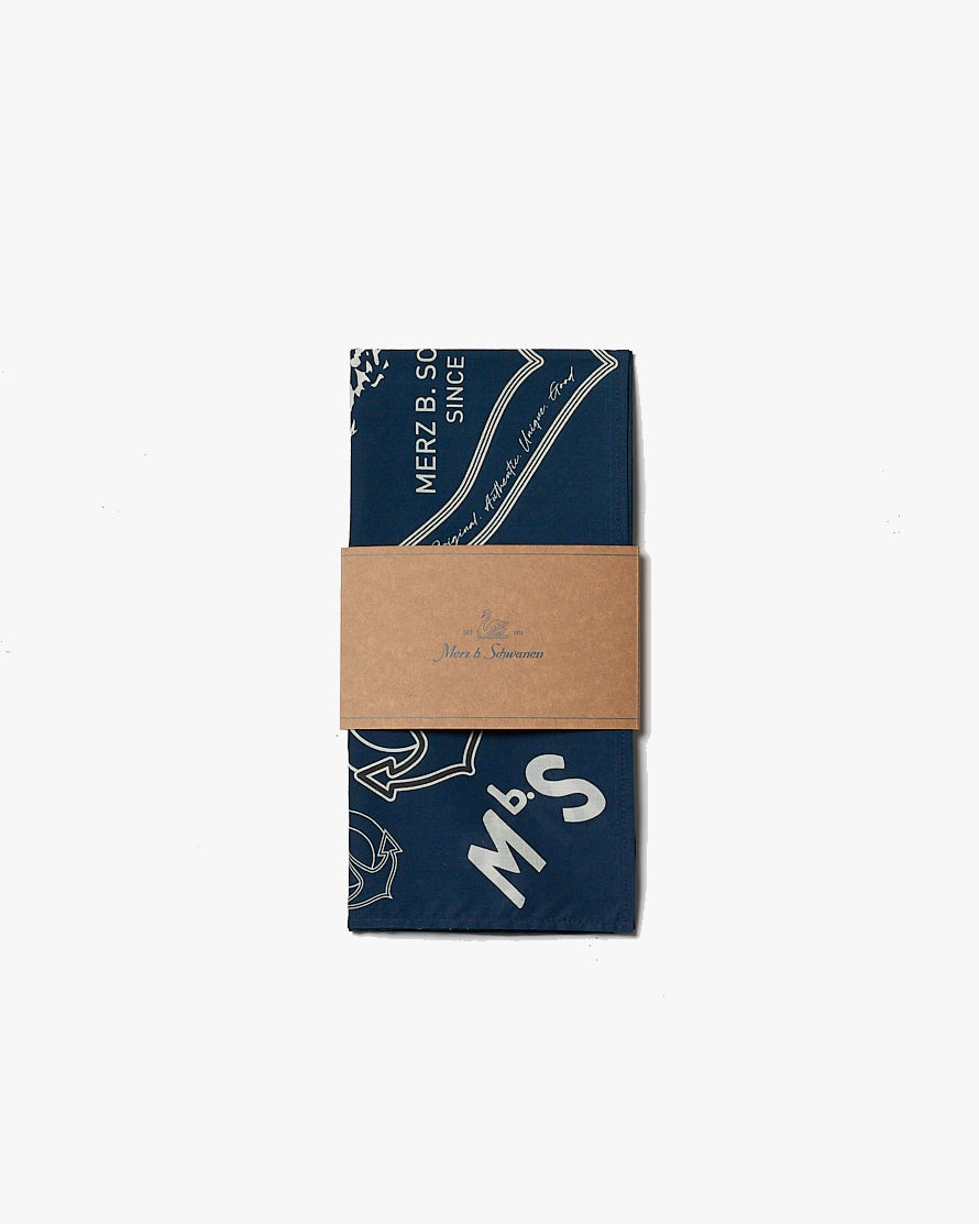 Merz b. Schwanen Good Basics Bandana - Ink Blue | Merz b. Schwanen Miscellaneous | JEANSTORE