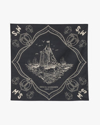 Merz b. Schwanen Bandana - Charcoal