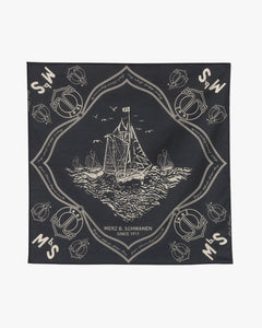 Merz b. Schwanen Bandana - Charcoal