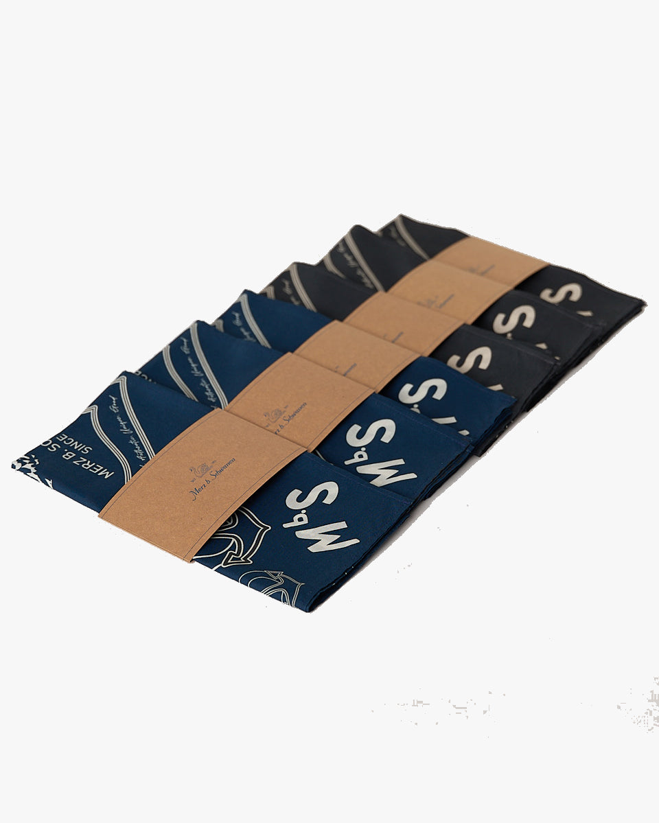 Merz b. Schwanen Good Basics Bandana - Ink Blue | Merz b. Schwanen Miscellaneous | JEANSTORE