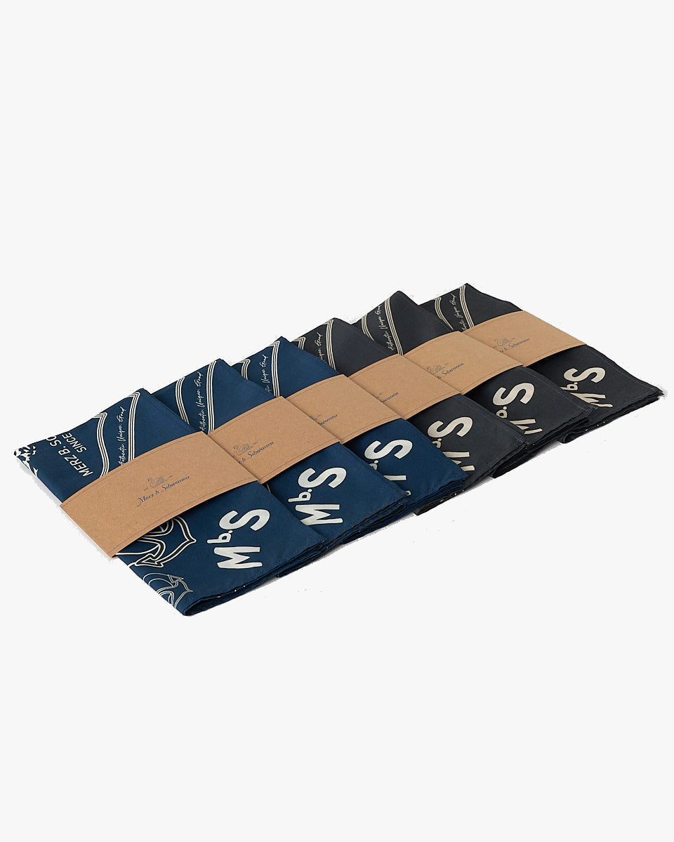 Merz b. Schwanen Good Basics Bandana - Ink Blue | Merz b. Schwanen Miscellaneous | JEANSTORE