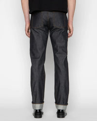 Naked & Famous Denim Weird Guy Regular Tapered Mens Jeans - Dia De Los Muertos Selvedge