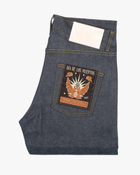 Naked & Famous Denim Easy Guy Relaxed Tapered Mens Jeans - Dia De Los Muertos Selvedge | Naked & Famous Denim Jeans | Jeanstore
