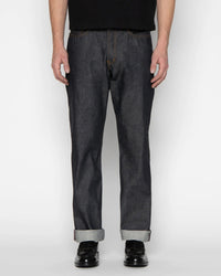Naked & Famous Denim True Guy Regular Straight Mens Jeans - Dia De Los Muertos Selvedge
