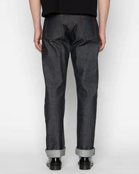 Naked & Famous Denim True Guy Regular Straight Mens Jeans - Dia De Los Muertos Selvedge