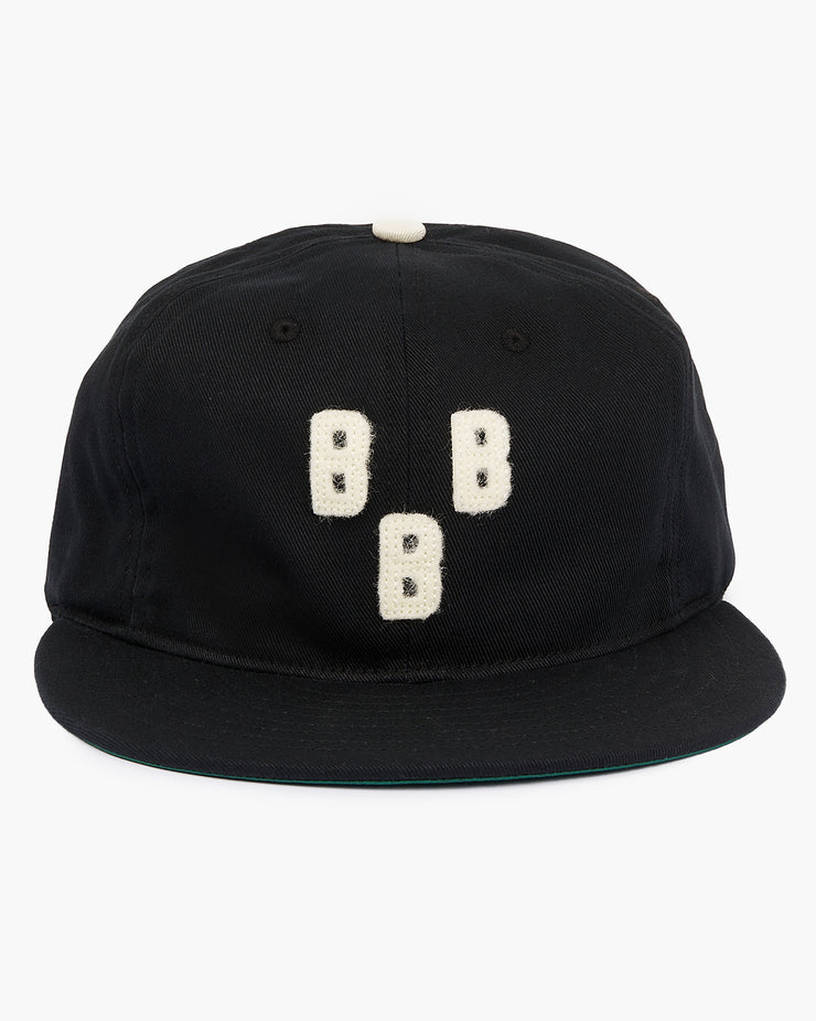 Ebbets Field Flannels Birmingham Black Barons 1948 Vintage Ballcap - Black
