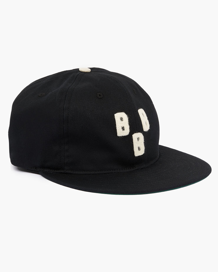 Ebbets Field Flannels Birmingham Black Barons 1948 Vintage Ballcap - Black