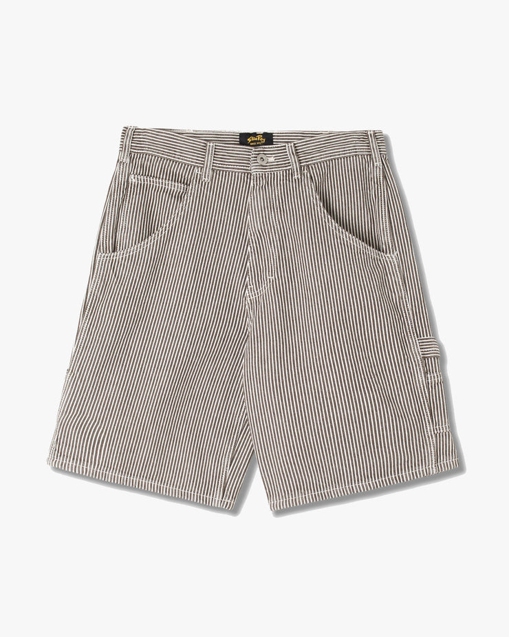 Stan Ray Big Job Shorts - Black Stone Hickory