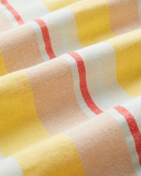Portuguese Flannel Boat Shirt - Yellow / Salmon