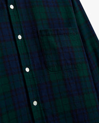 Portuguese Flannel Bonfim Shirt - Blue / Green