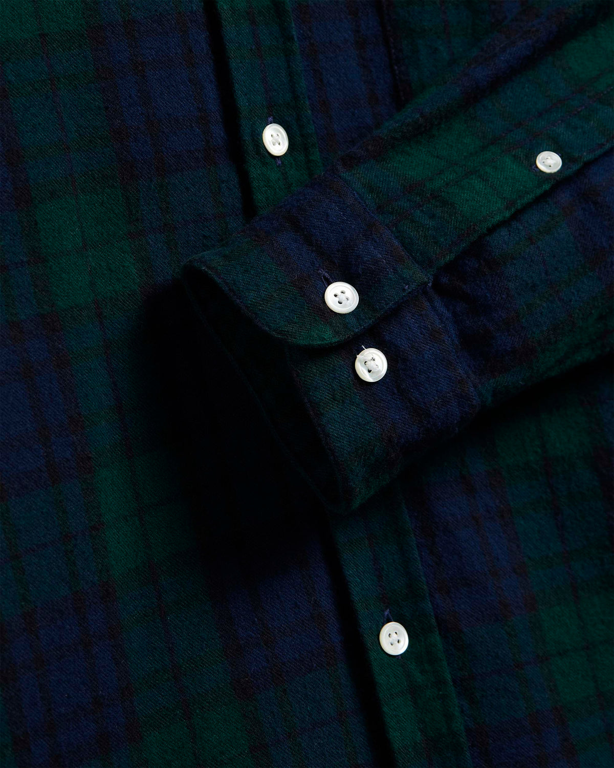 Portuguese Flannel Bonfim Shirt - Blue / Green