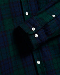 Portuguese Flannel Bonfim Shirt - Blue / Green