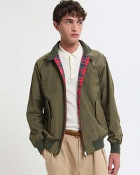 Baracuta G9 Classic Harrington Jacket - Army | Baracuta Jackets & Coats | JEANSTORE
